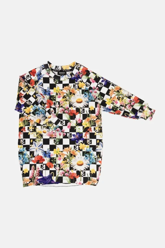 Sukienka dziecięca Minikid FLOWERLAND DRESS wielokolorowa