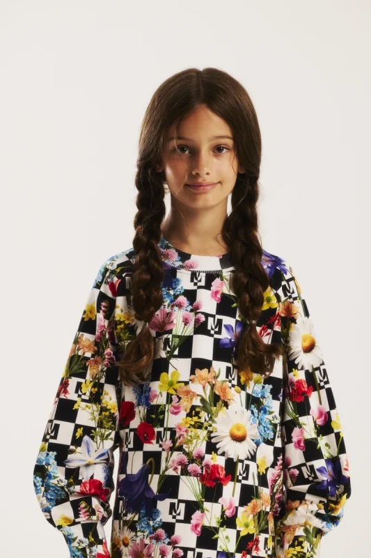 Sukienka dziecięca FLOWERLAND DRESS Minikid