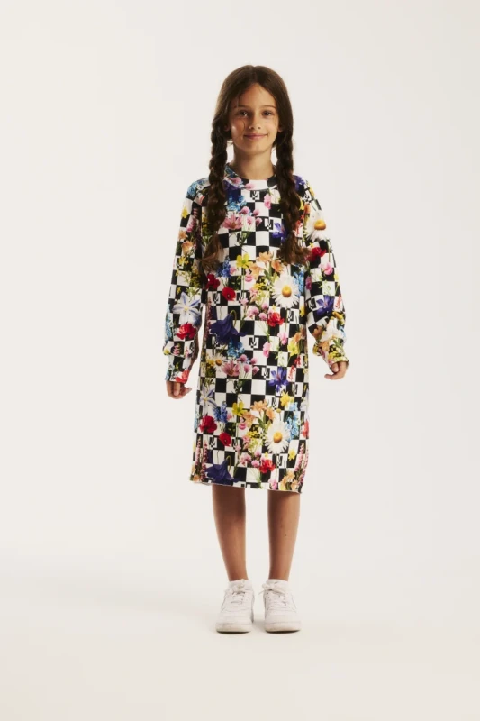 Sukienka dla dziewczynek Minikid kolorowy print