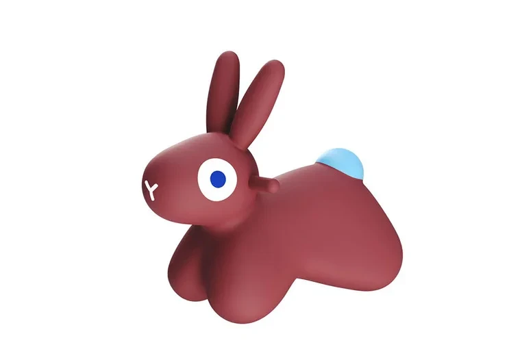Hoppi Bunny Burgundy – skoczek do domu i ogrodu