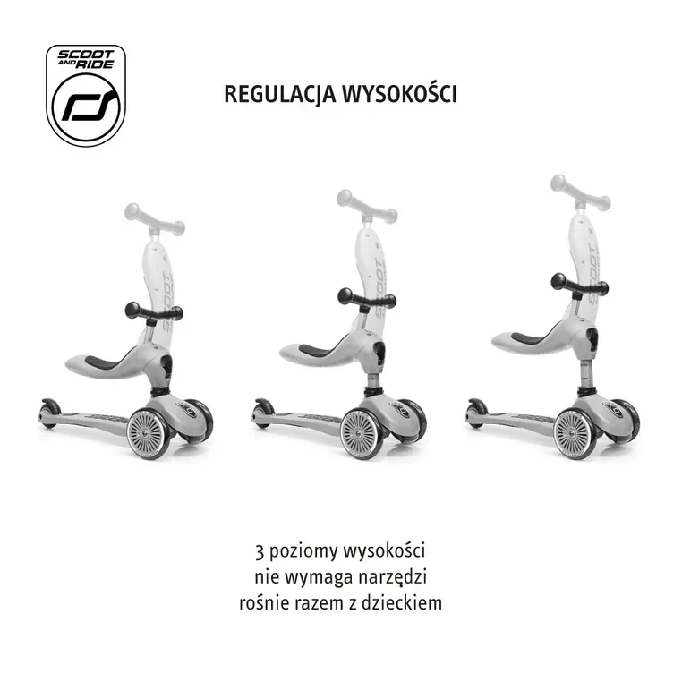 Scoot & Ride Highwaykick 1 – bezpieczny pojazd dla malucha