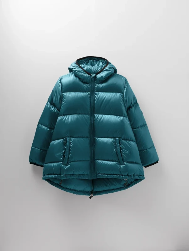 Detal kaptura kurtki DINO Sea Blue