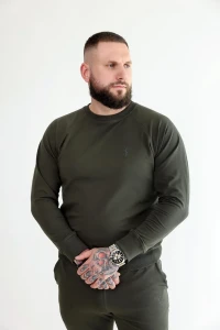 Bluza męska CLASSIC Tuss&Sons Oliwkowa Khaki TUSS MEN'S WEAR