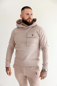 Bluza męska z kapturem HOODIE Tuss&Sons Piaskowa Sand TUSS MEN'S WEAR