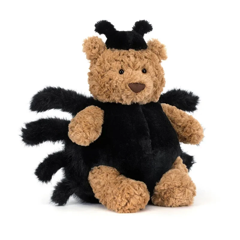 Miś Bartłomiej Pająk Jellycat w kostiumie pająka 26 cm