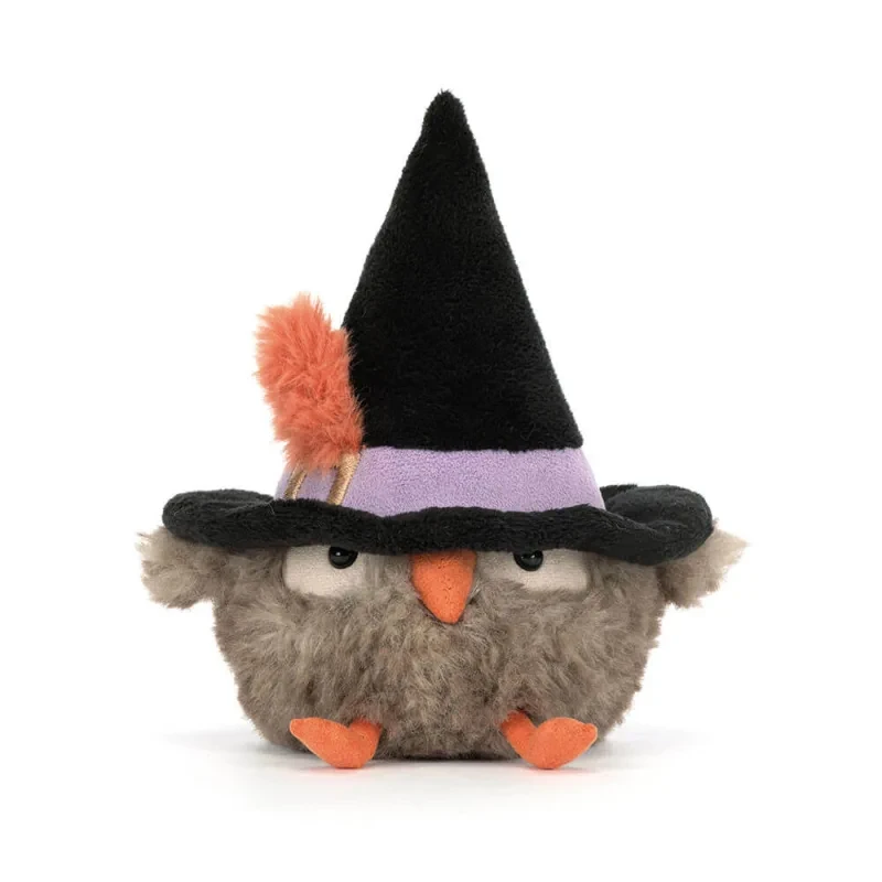 Pluszak Halloween Jellycat – Sowa Czarodziejka dla dzieci 12 m+