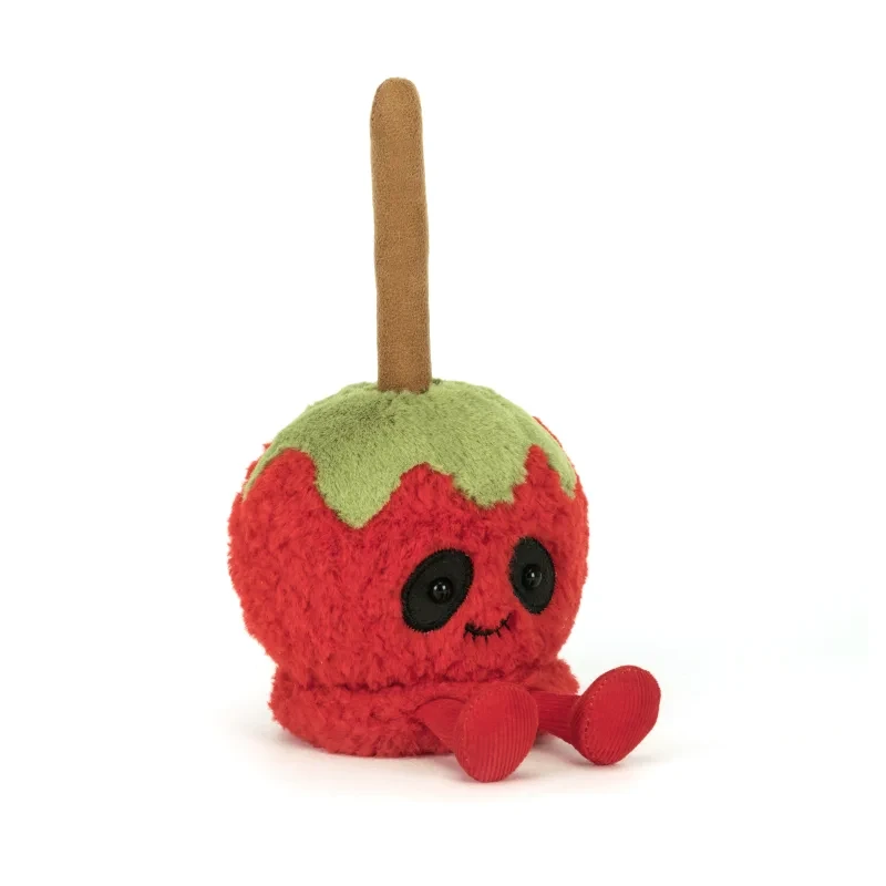 Jabłko Toffi Jellycat 12 cm czerwony pluszak