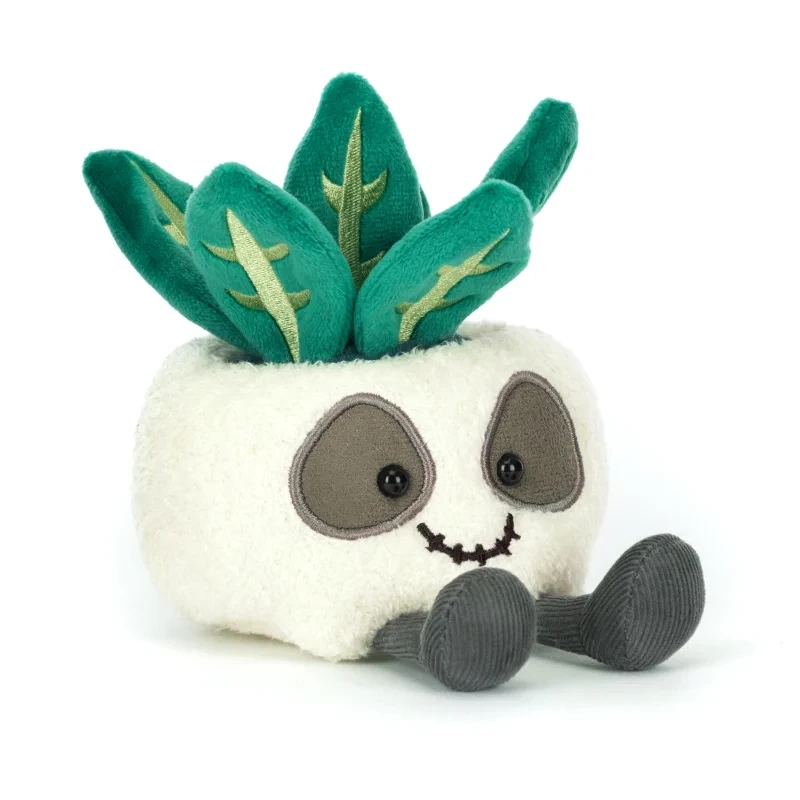 Doniczka Halloweenowa Jellycat 14 cm kremowy pluszak