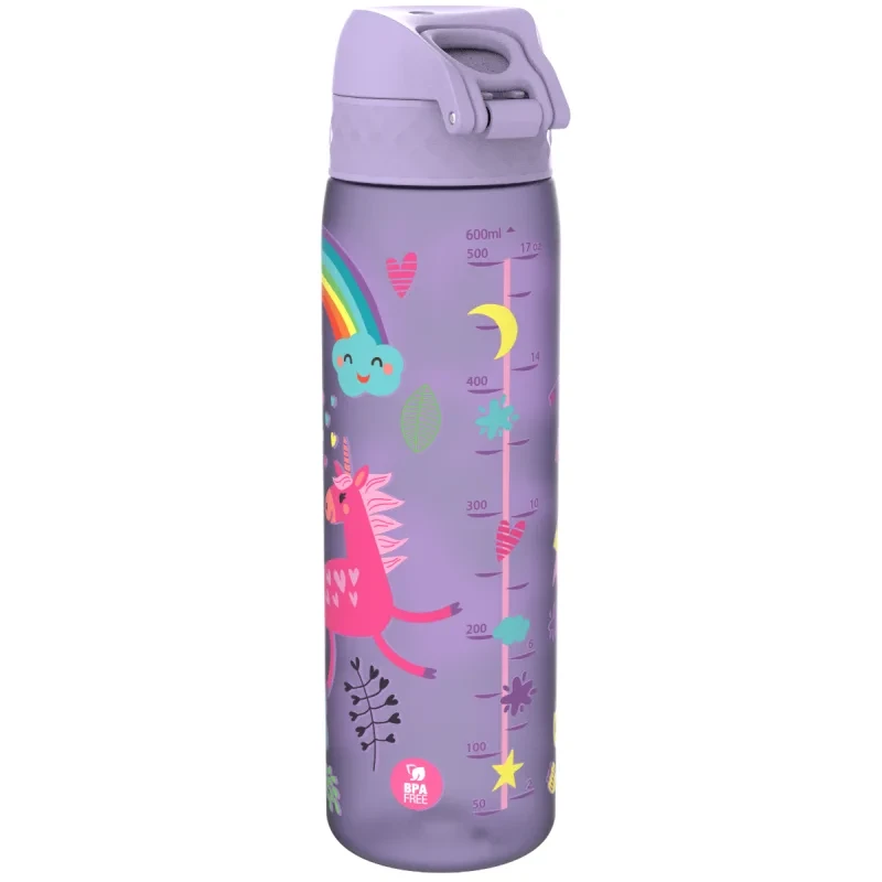Butelka ION8 Unicorns Periwinkle 500 ml tył