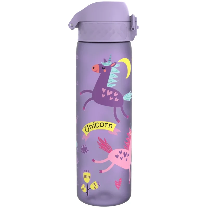 Butelka ION8 Unicorns Periwinkle 500 ml użycie w podróży
