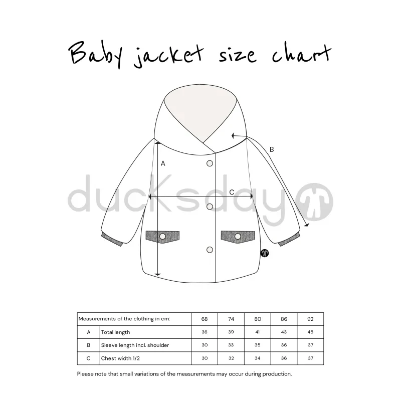 Kurtka zimowa Ducksday BREEZE – podszewka teddy fleece i detale