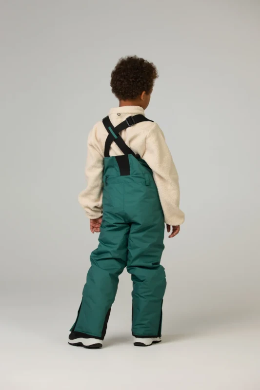 Spodnie zimowe ocieplane z szelkami DARK GREEN Ducksday | Bib Pants