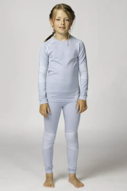 Bielizna termoaktywna LIGHT BLUE Ducksday – komplet przód