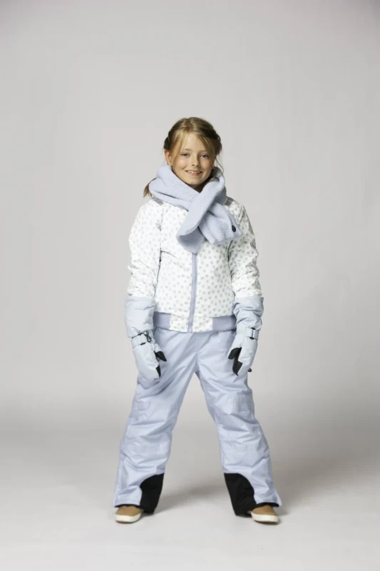 Rękawiczki zimowe Ducksday LIGHT BLUE Mitten – wzmocnienia dłoni