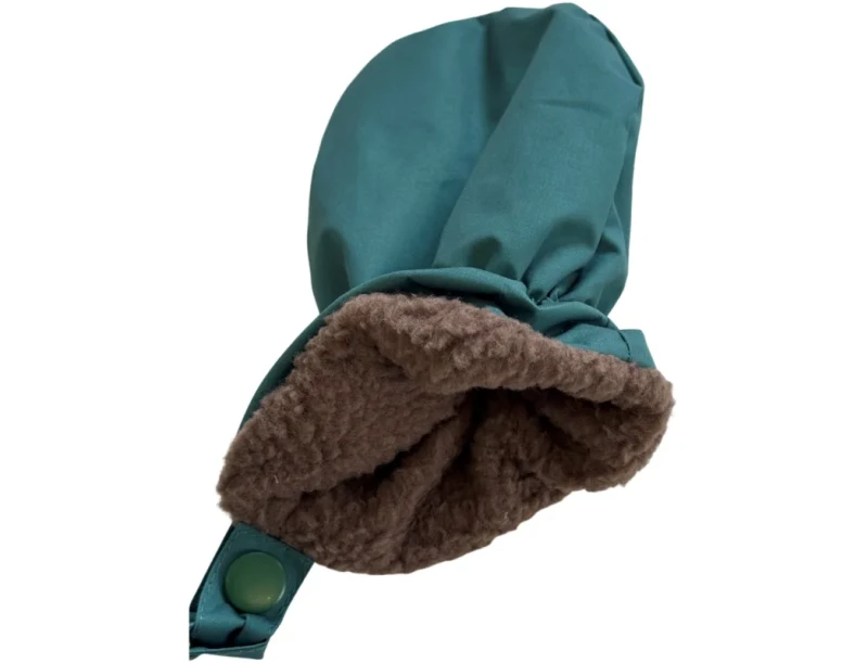 Rękawiczki dziecięce Ducksday Baby Mittens DARK GREEN – ciepłe i wygodne