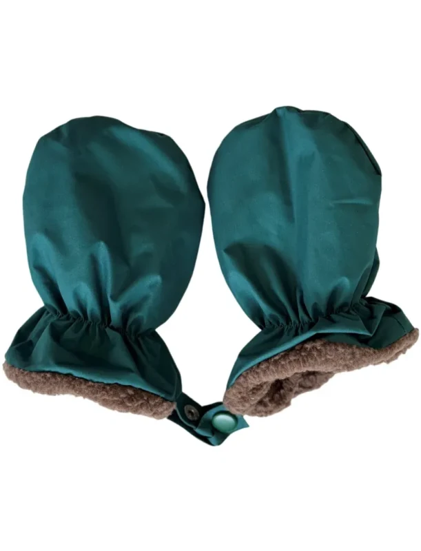 Rękawiczki niemowlęce DARK GREEN Baby Mittens Ducksday – widok z przodu