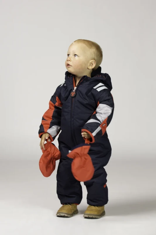 Baby Mittens Ducksday RED – wodoodporne rękawiczki zimowe