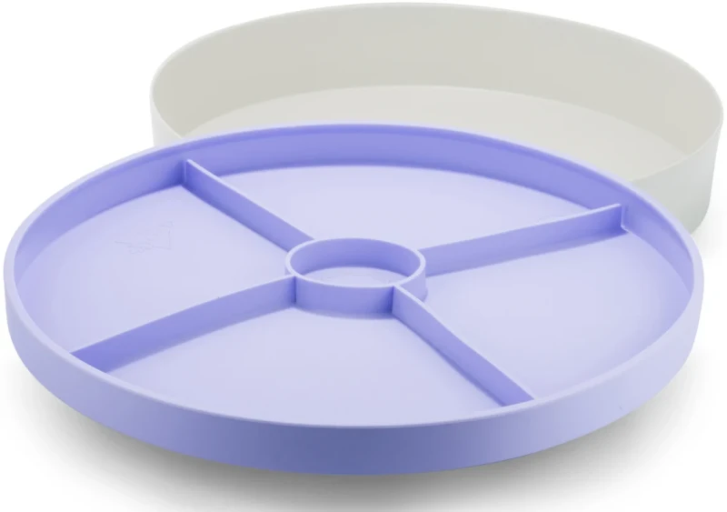 Tacka sensoryczna Play Tray 2w1 Lilac fioletowa Jellystone Designs dla dzieci 3+