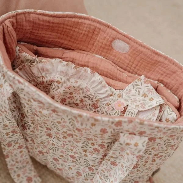 Funkcjonalna torba dla lalek Little Dutch Soft Flowers