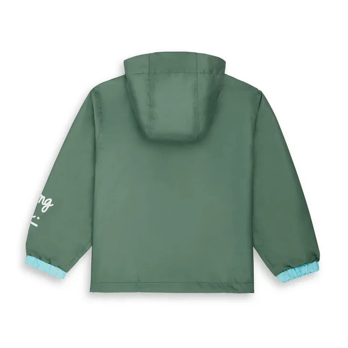 Kurtka wodoodporna i wiatroszczelna dla dzieci Veste Captain Khaki Hello Hossy