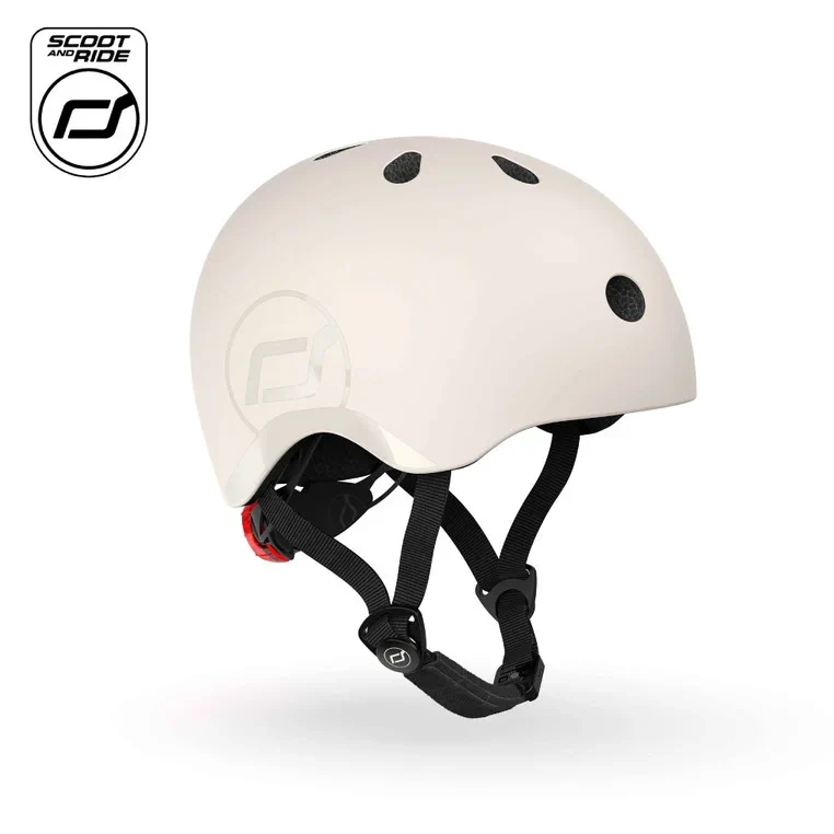 Kask Scoot & Ride S-M Ash dla dzieci 3+