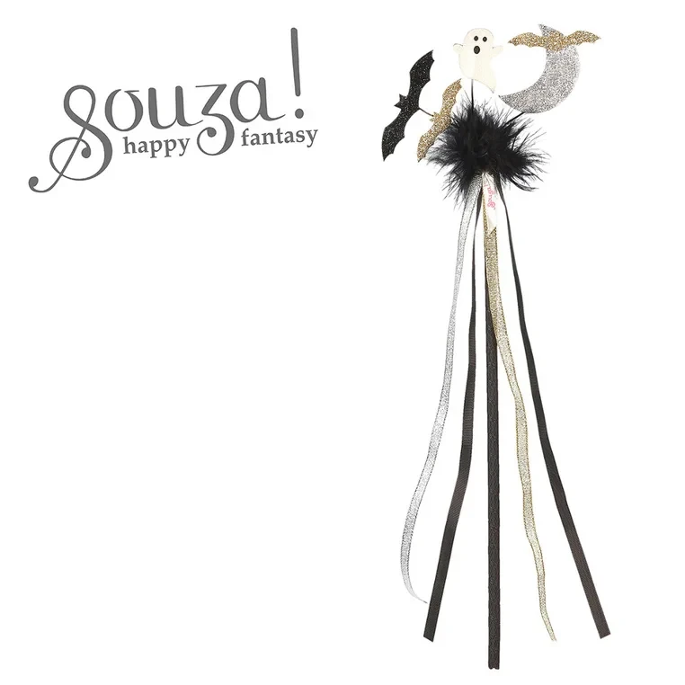 Różdżka Souza! z futerkiem i duchami na Halloween