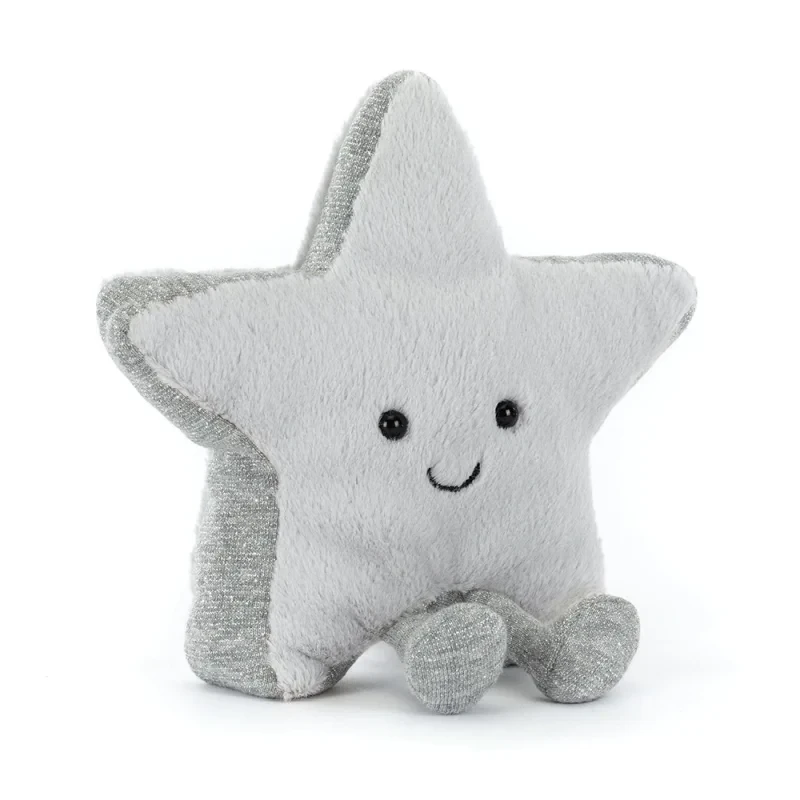srebrna gwiazdka Jellycat 17 cm