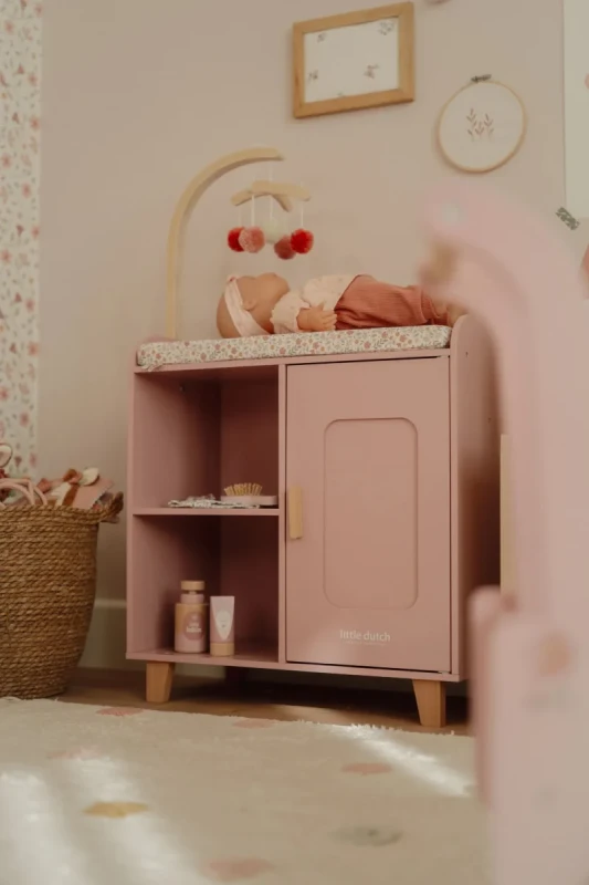 Drewniana zabawka edukacyjna Little Dutch dla dziewczynek