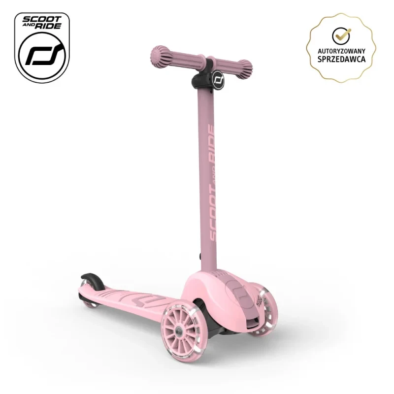 hulajnoga Scoot & Ride Highwaykick 3S Rose LED