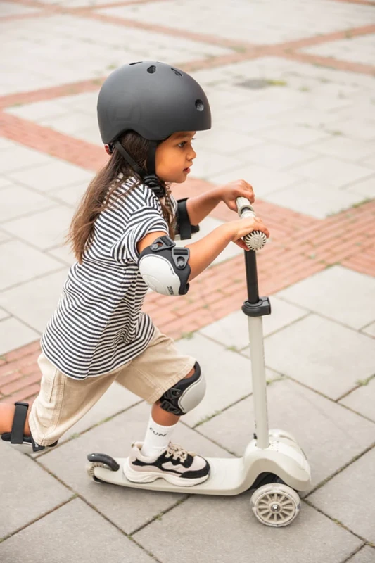Hulajnoga Scoot & Ride Highwaykick 3S Ash – LED, składana, 2w1 dla dzieci 3+