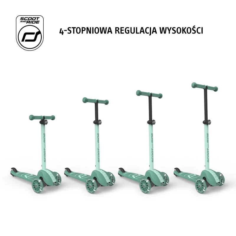 bezpieczna hulajnoga Scoot & Ride Forest