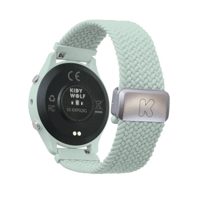 K-WATCH Zielony Smartwatch dla dzieci 8+ – bez gier i GPS
