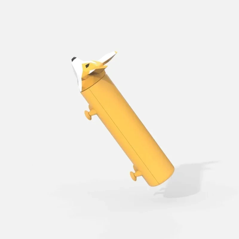 Powerbank żółty Piesek Corgi soft-touch