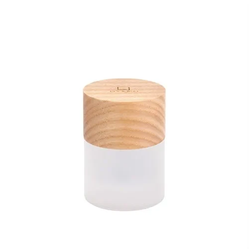 lampka Lemelia Mała Jesion Gingko Design z naturalnego drewna