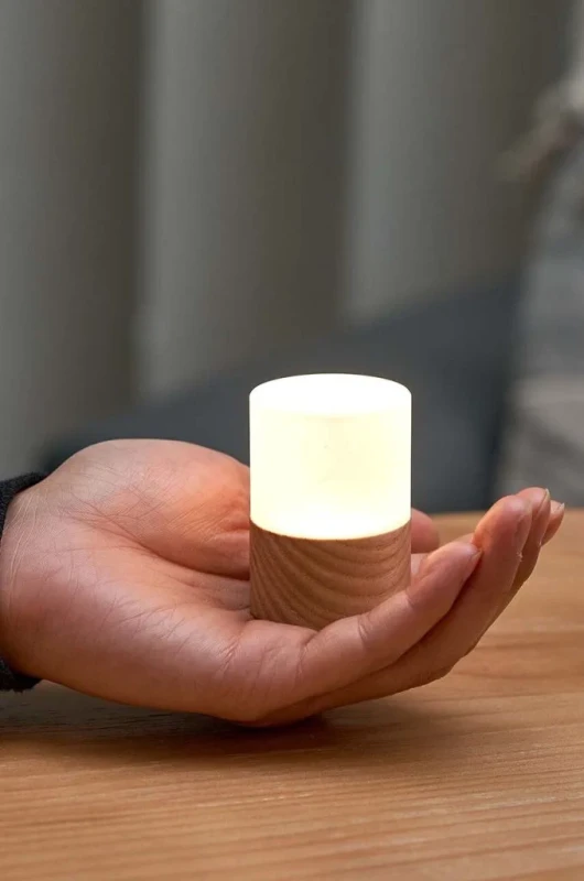 Gingko Design Mini Lemelia Light White Ash – widok z boku