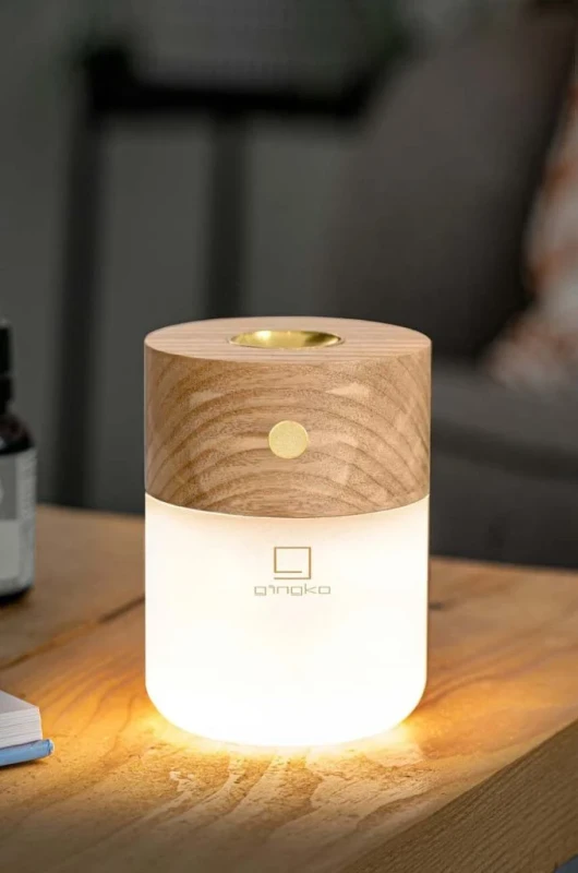lampka Gingko Design z regulacją jasności i dyfuzorem