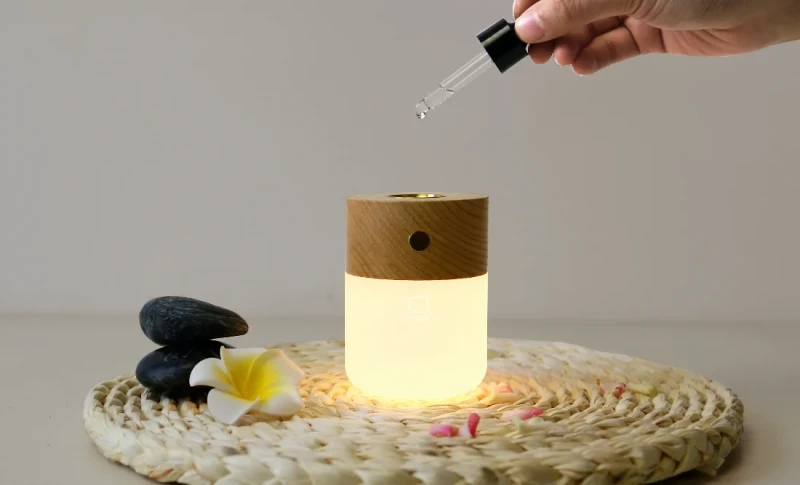 lampka premium Gingko Design – ambientowe światło i aromat