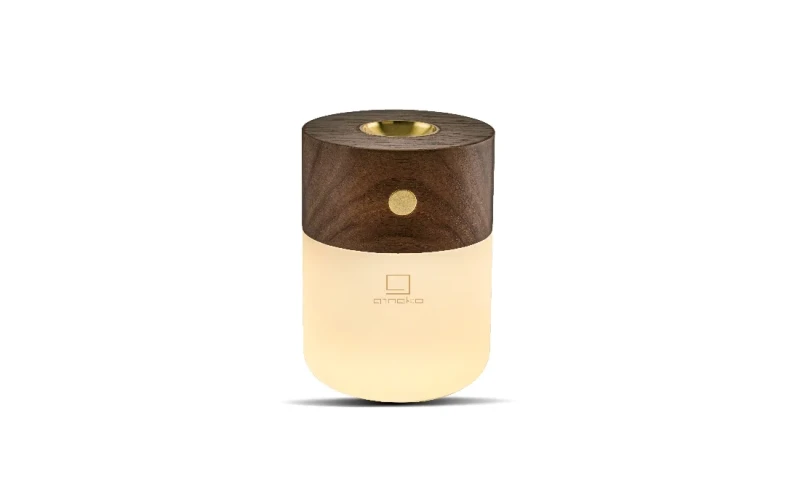 przenośna lampka z dyfuzorem Gingko Design – widok z góry