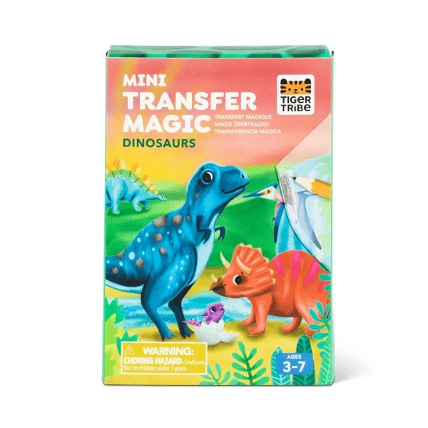 Zestaw z folią transferową Dinozaury Tiger Tribe 3+
