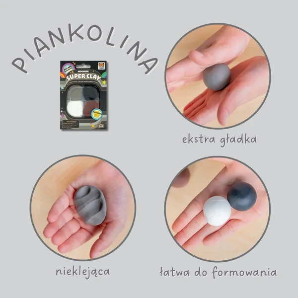 Kreatywna zabawa z neutralną piankoliną dla dzieci
