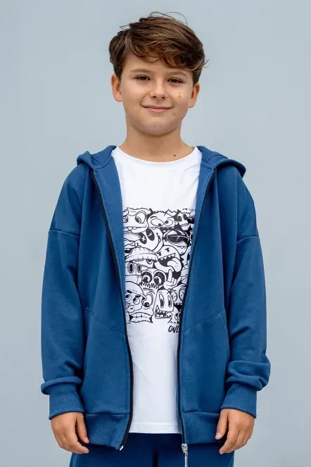Bluza rozpinana ONLY RAD DAYS niebieska All For Kids