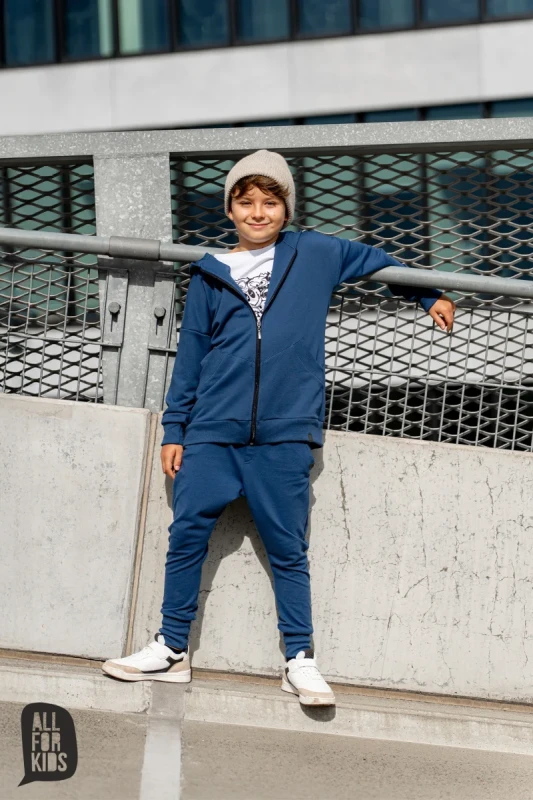 Wygodne spodnie dziecięce ze ściągaczami All For Kids