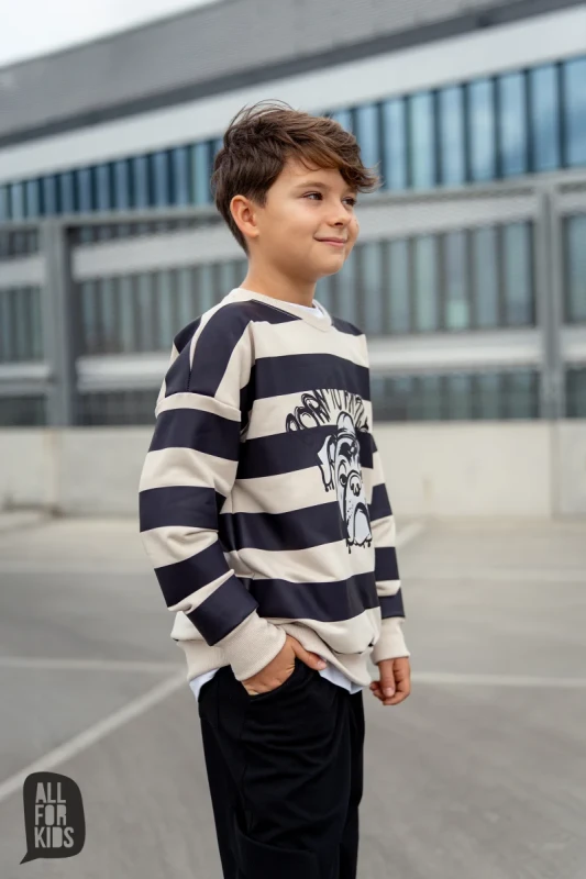 Wygodne spodnie dziecięce czarne All For Kids