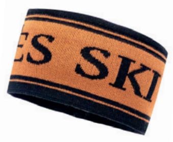 Opaska narciarska Ski Glamour JORON rudy czarny Jamiks