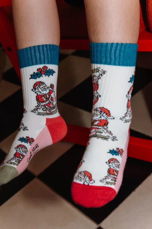 Hello Hossy CHRISTMAS – skarpetki dziecięce w ozdobnym pudełku