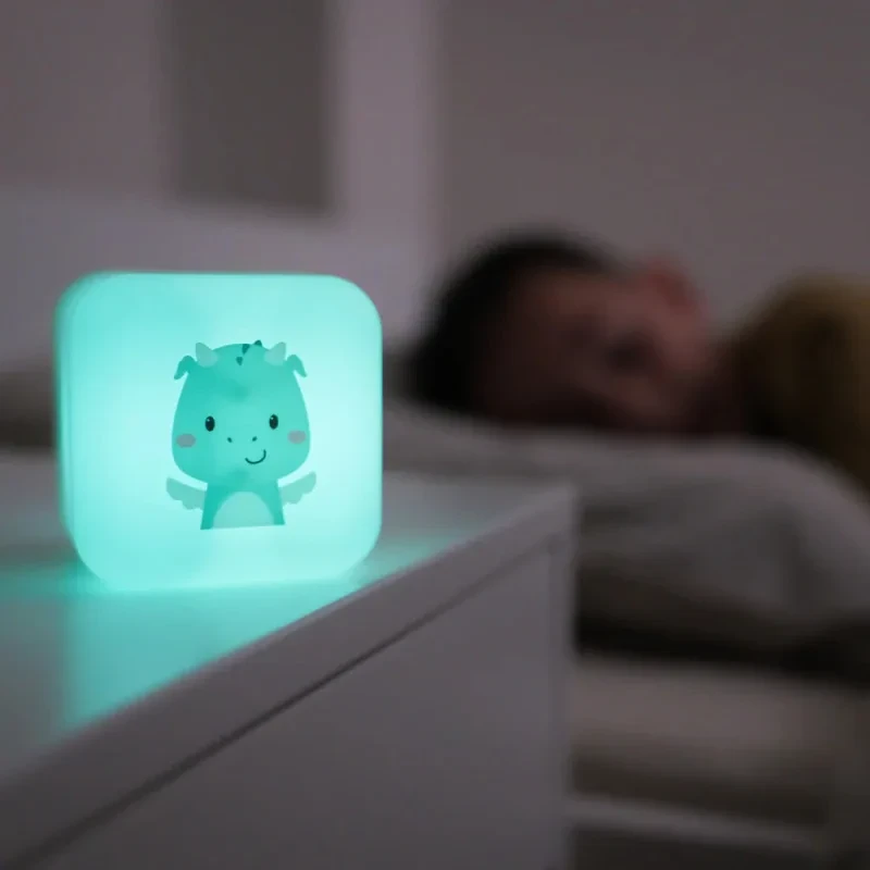 Lampka ścienna i przenośna Cube B Smok Drake Cloud b – światło nocne dla dziecka