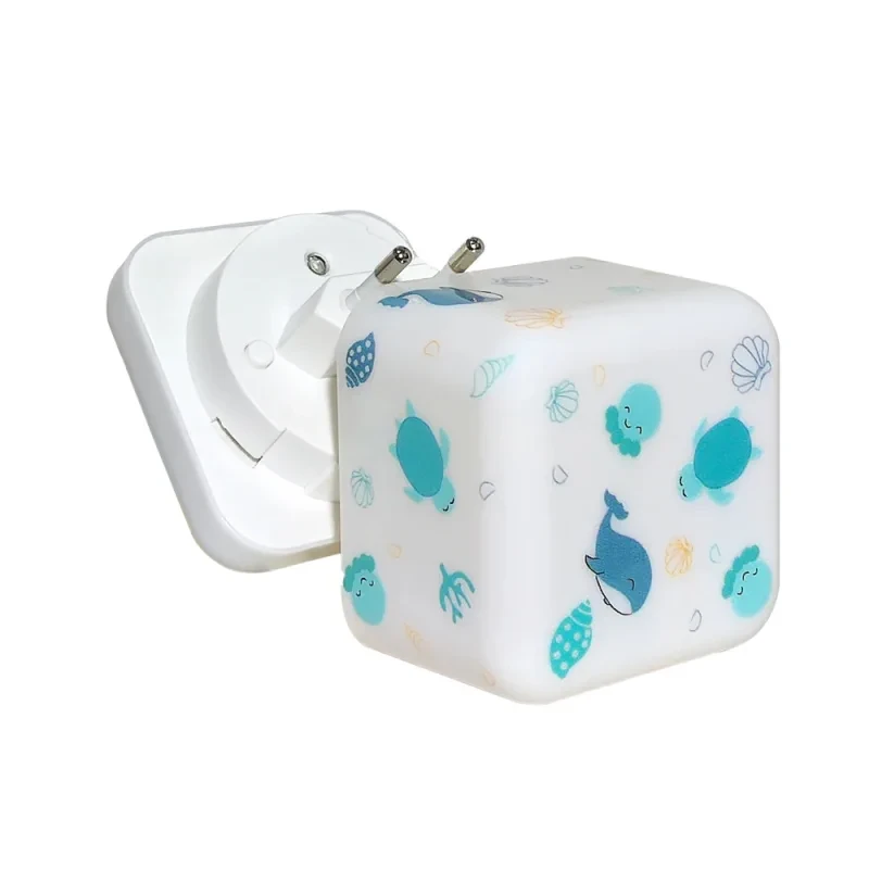Lampka nocna Cube B Ocean Cloud b – przenośna kostka świetlna dla dzieci