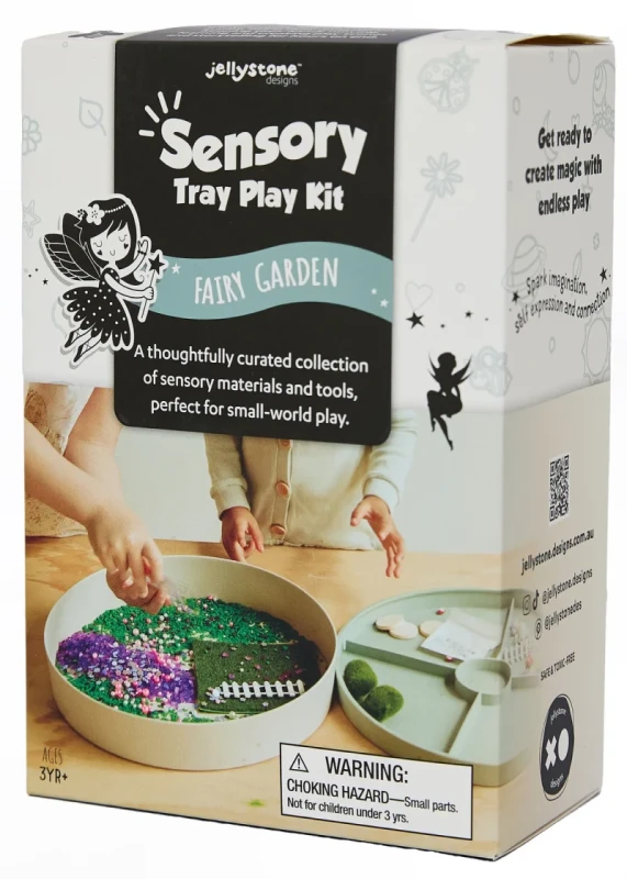 Zestaw sensoryczny Zaczarowany Ogród Jellystone Designs – elementy do Play Tray