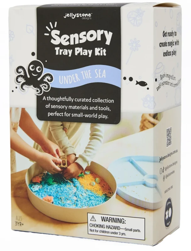 Zestaw sensoryczny Podwodny Świat Jellystone Designs – elementy do Play Tray
