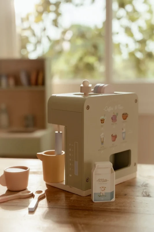 Little Dutch ekspres do kawy FSC zestaw dla małych baristów